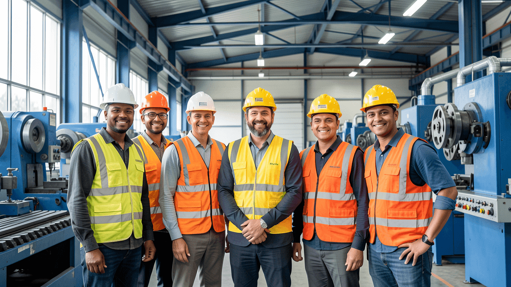 MSS Steel Tubes manufacturing team