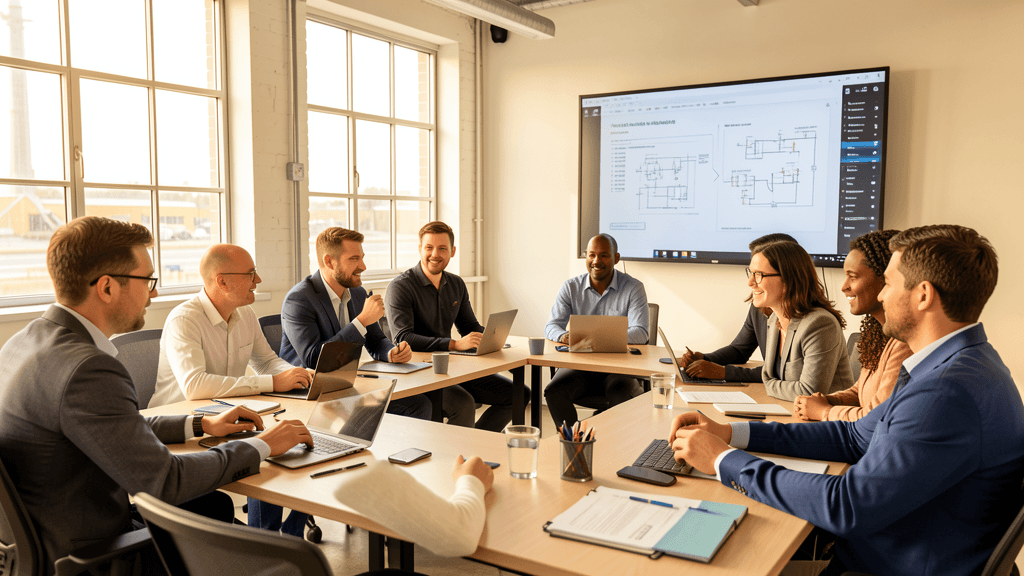 Employee training at MSS Steel Tubes
